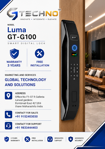 Smart home project by Global Technology and Solutions - CCTV Cameras & Digital Door Locks, Home Automation Systems in Dombivli Thane, Maharashtra