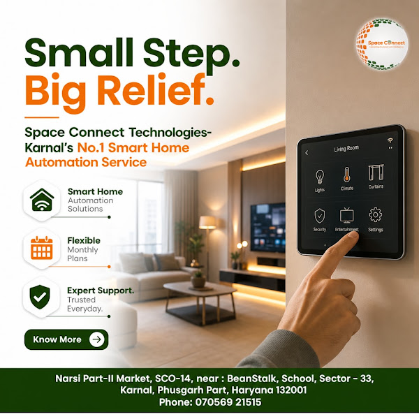 Smart home project by Space Connect Technologies