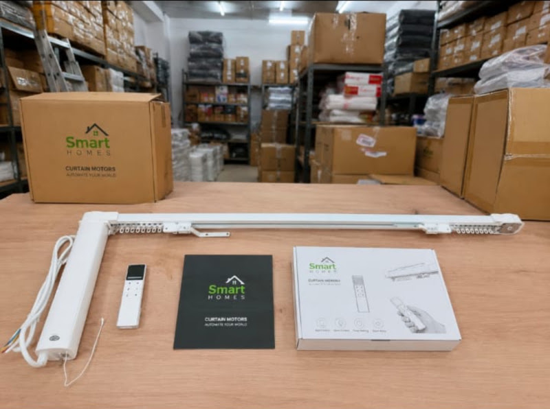 Smart home project by SMART HOMES - Curtain Motors Automation