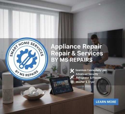 Smart home project by Smart Home Services by MS Repairs
