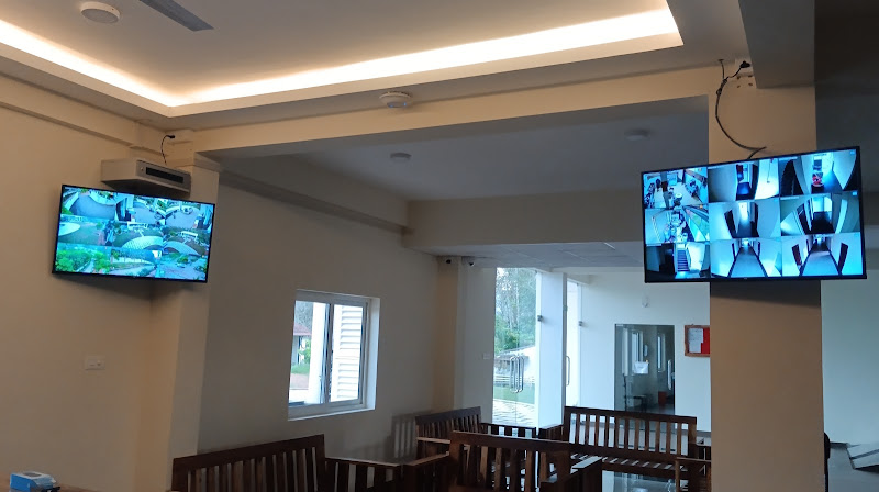 Smart home project by Techview Automation security solution(CCTV INSTALLATION, HOME AUTOMATION, PLC, CONTROL PANEL, VFD, HMI)