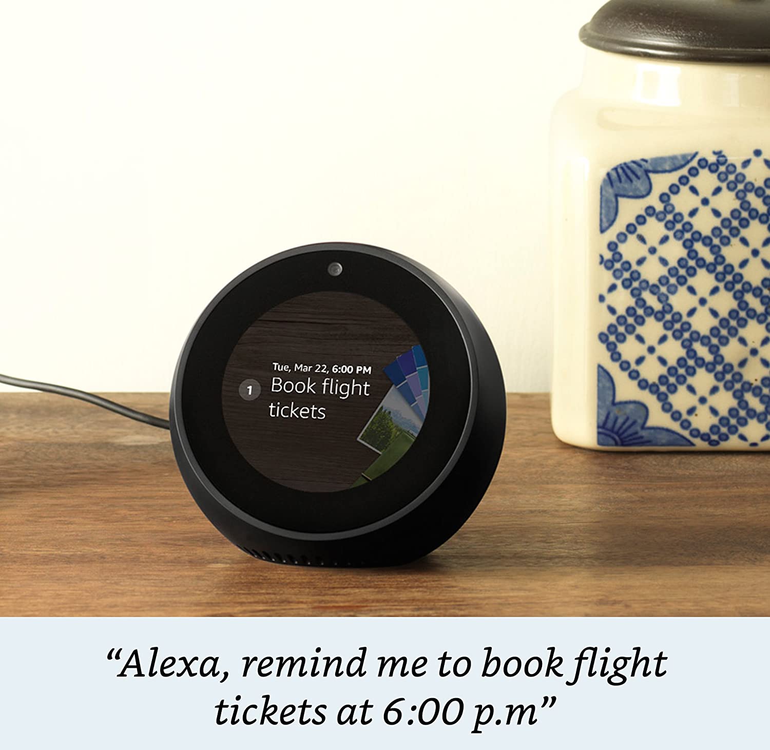 Amazon Echo Spot - Reminders