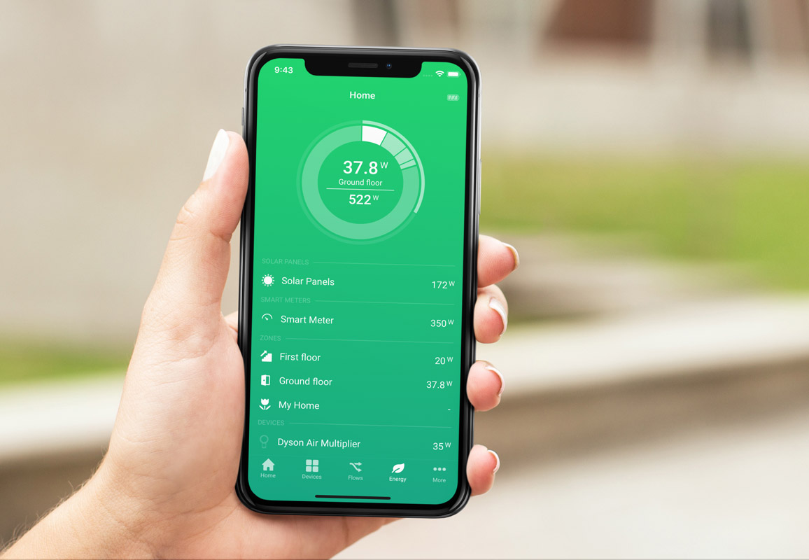 Athom Homey Pro - Energy tracking