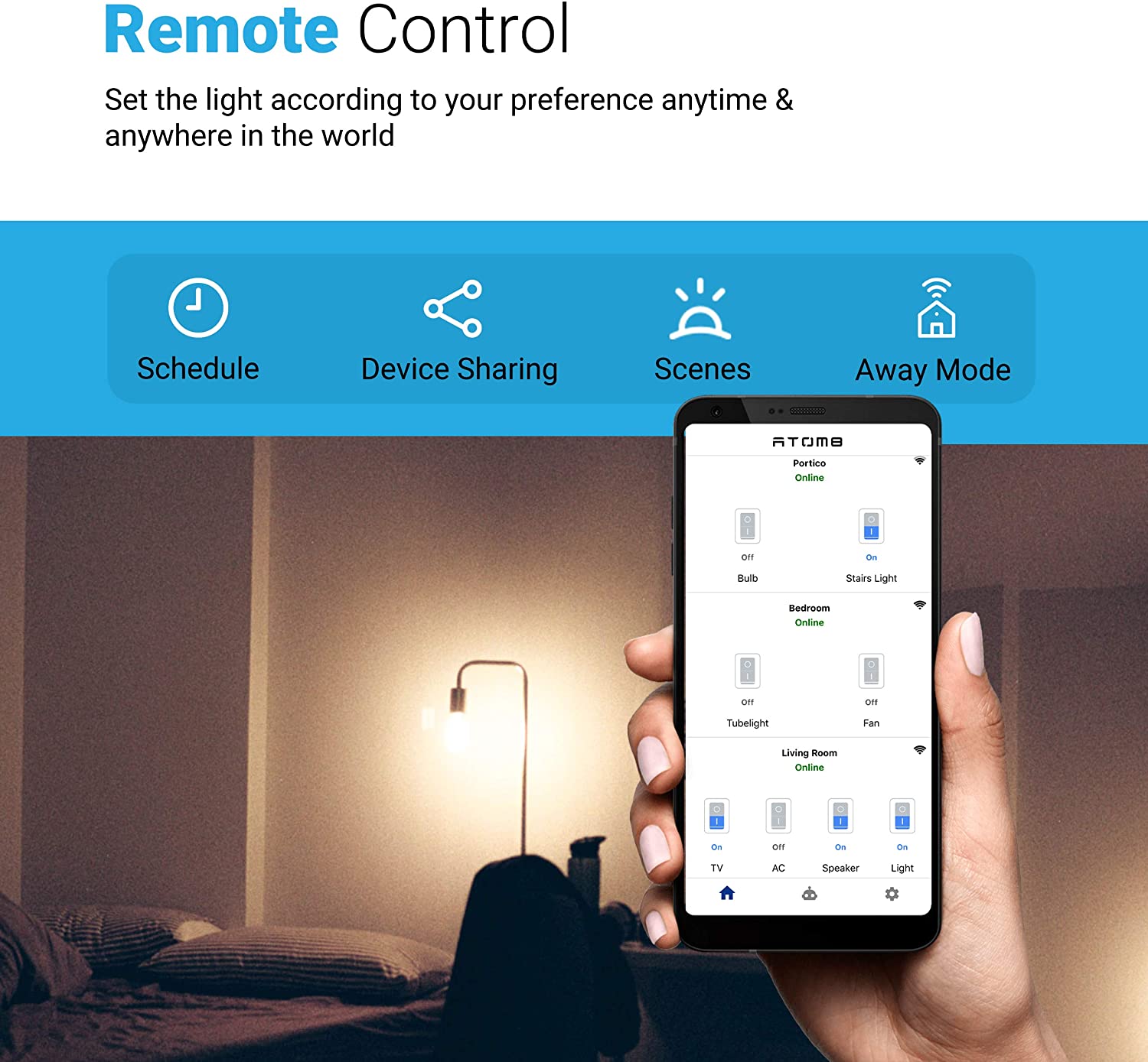 Atom8 Smart Duo Switch8
