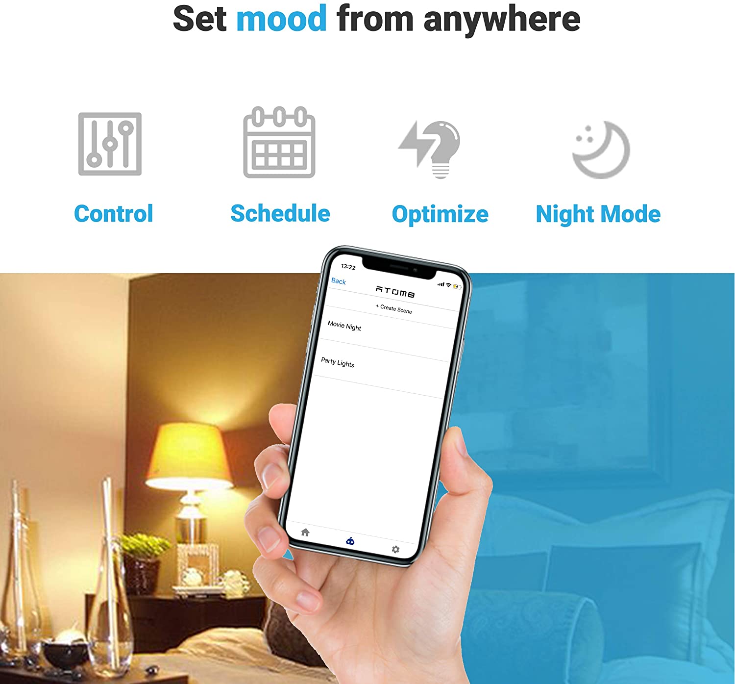 Atom8 Smart Quad Switch8