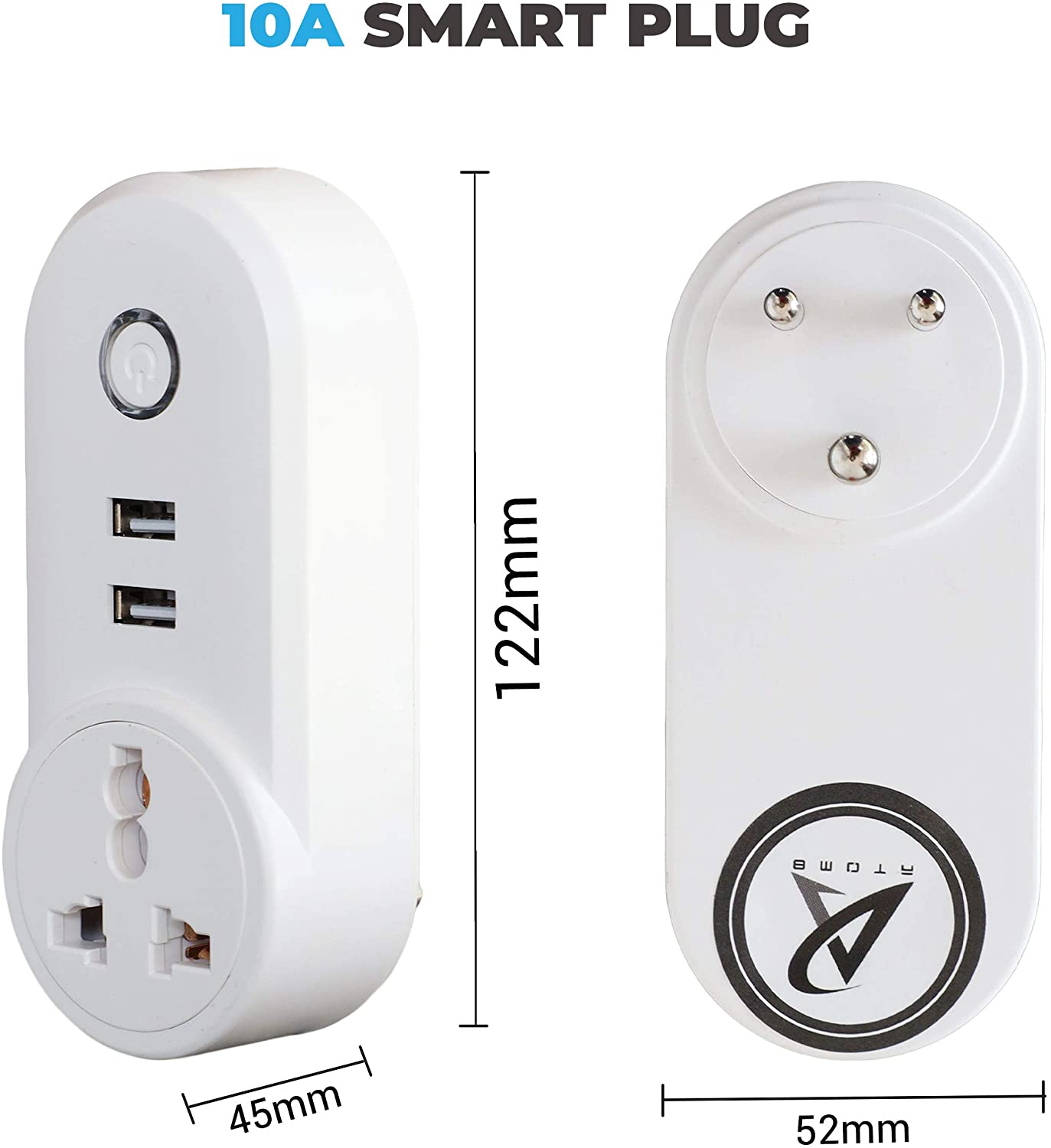 Atom8 Smart Plug 10A
