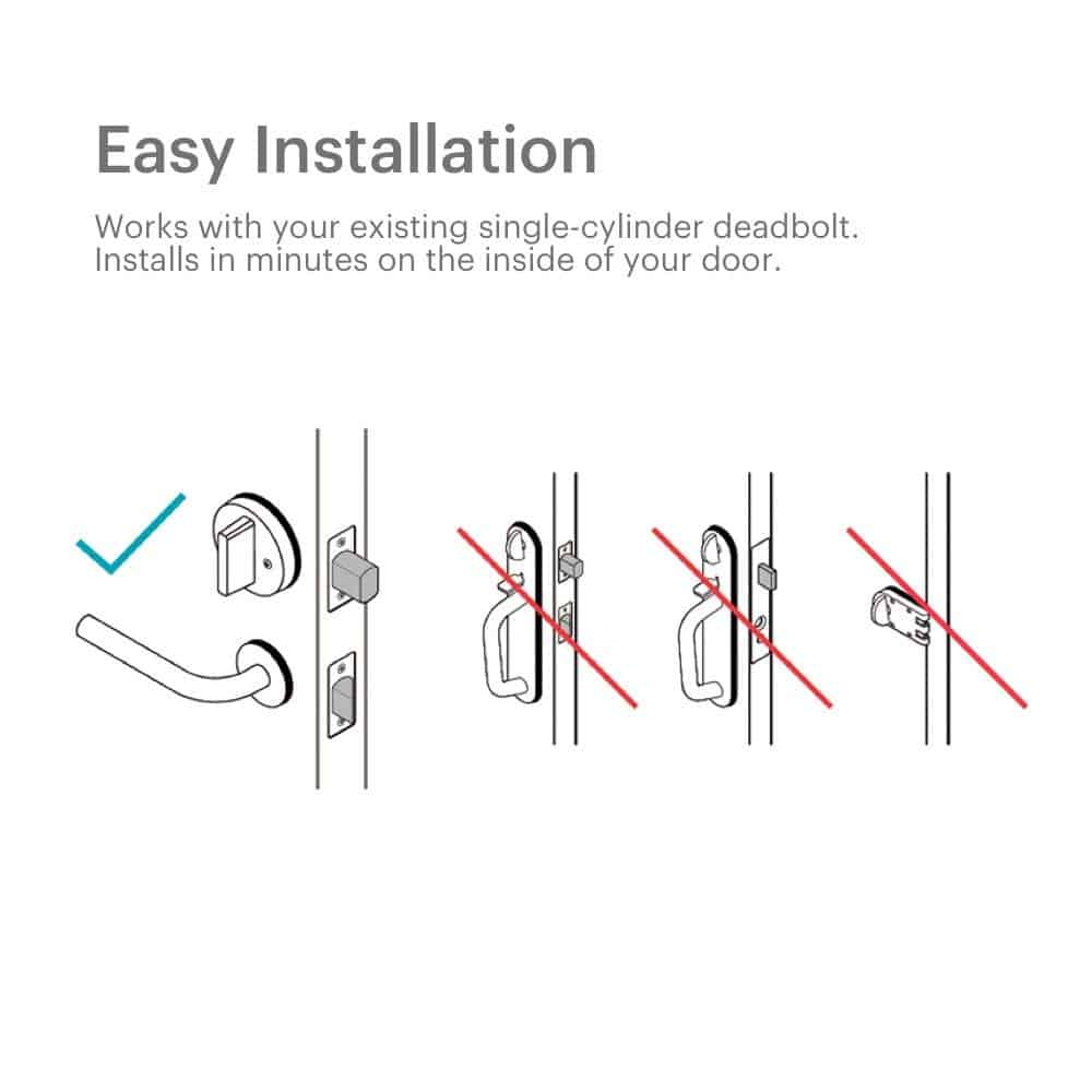 August Smart Lock Pro - Easy Installation