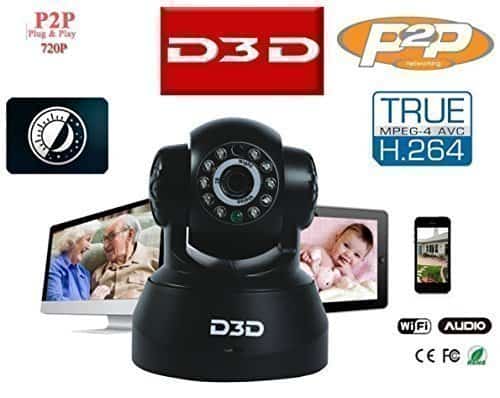 D3D Wireless IP Camera Full HD