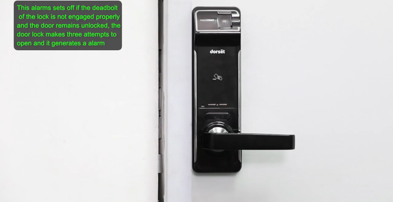 DG 501 - Lock engage alarm