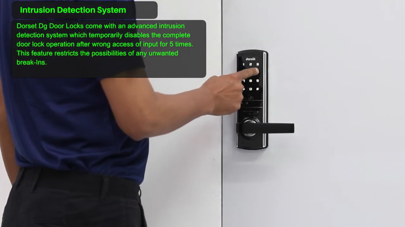Mortise Digital DG 502 Lock - Intrusion detection system