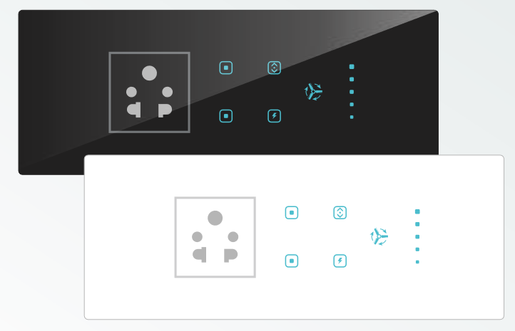 Meek Touch 4 Switch 1 Fan 1 Socket