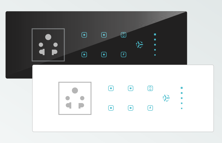 DigiLife Touch 6 Switch 1 Fan 1 Socket