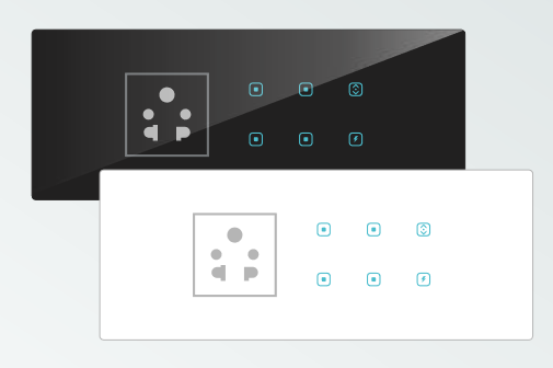 Meek Touch 6 Switch 1 Socket