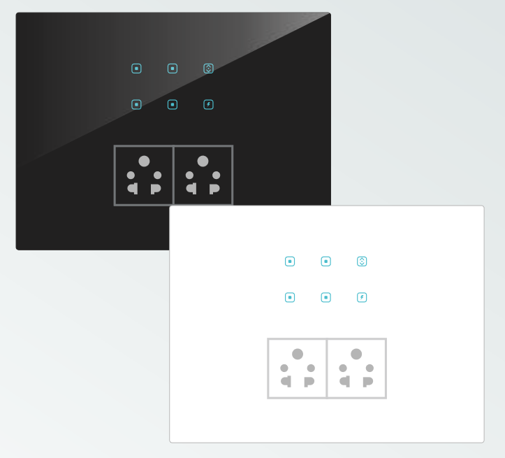 DigiLife Touch 6 Switch 2 Socket