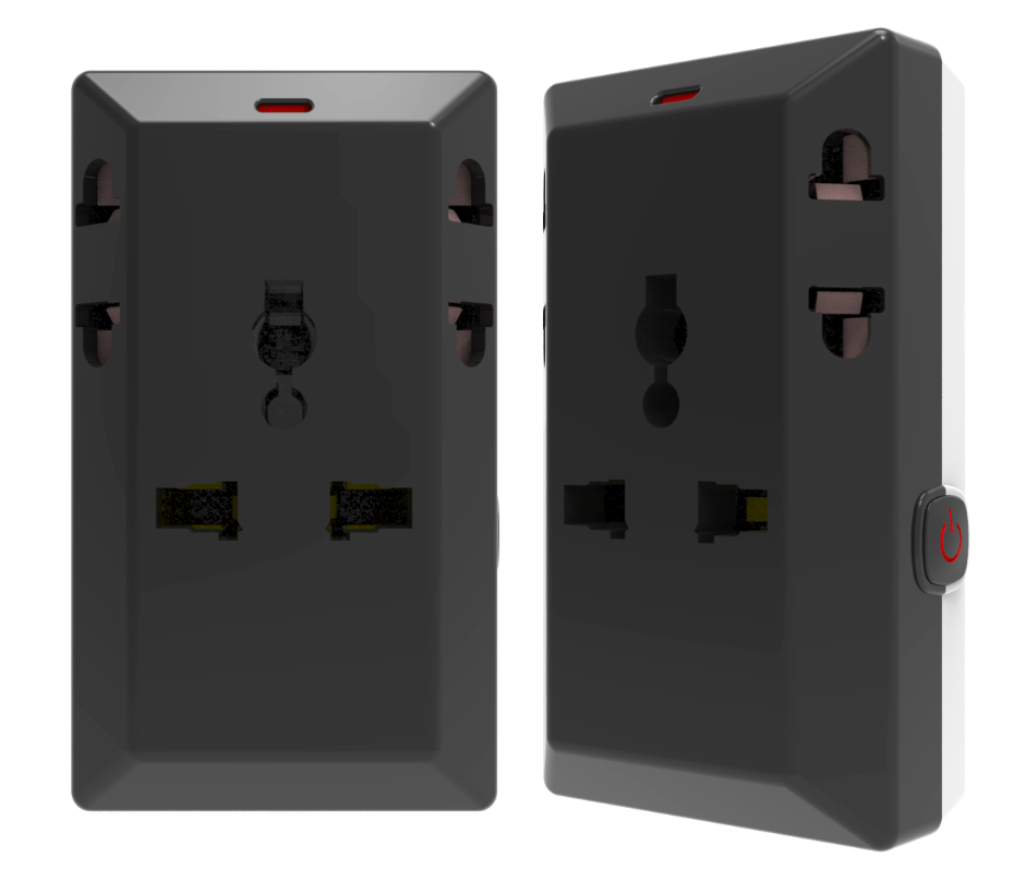 DigiLife Travel Adapter - Black