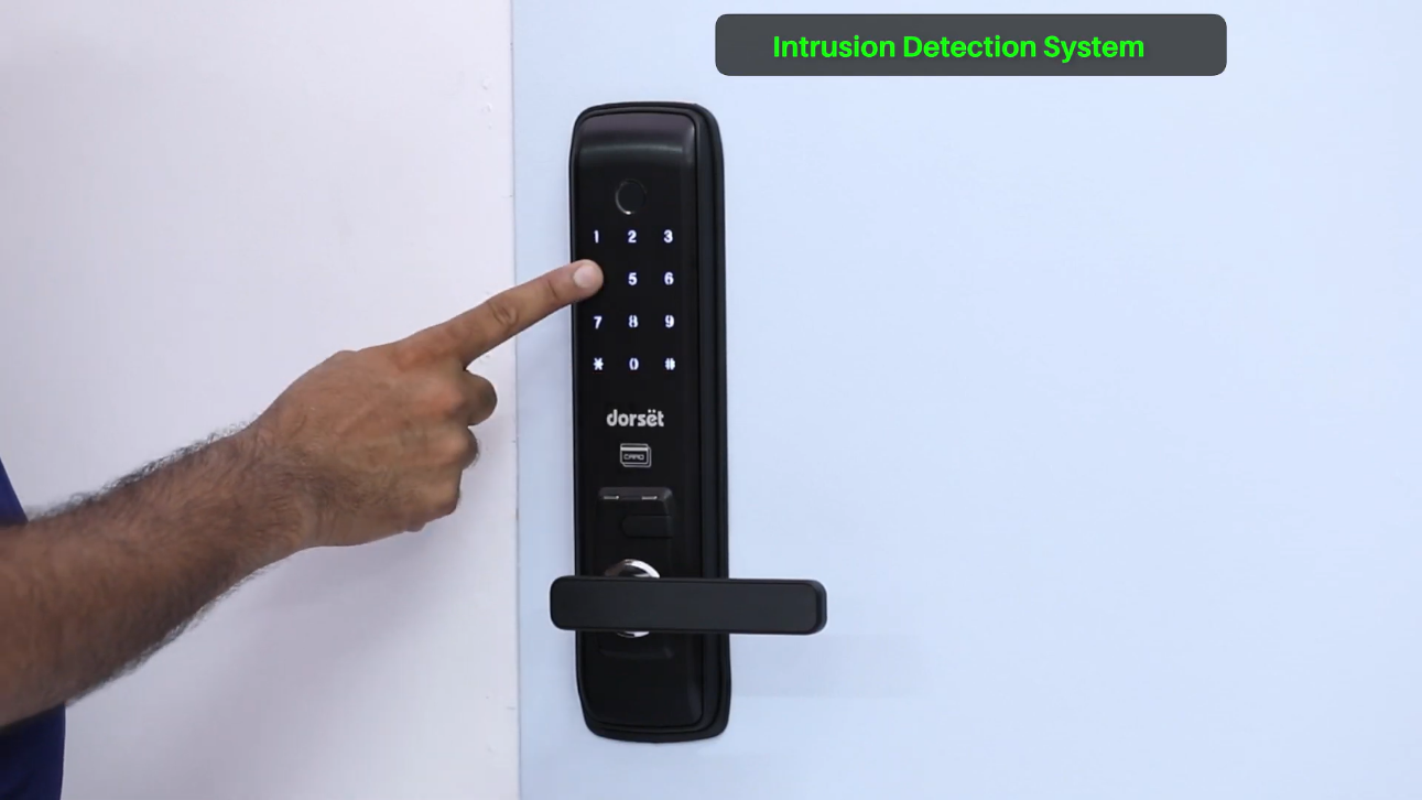 Dorset BLE Digital Lock - DG 801 - Intrusion Detection System