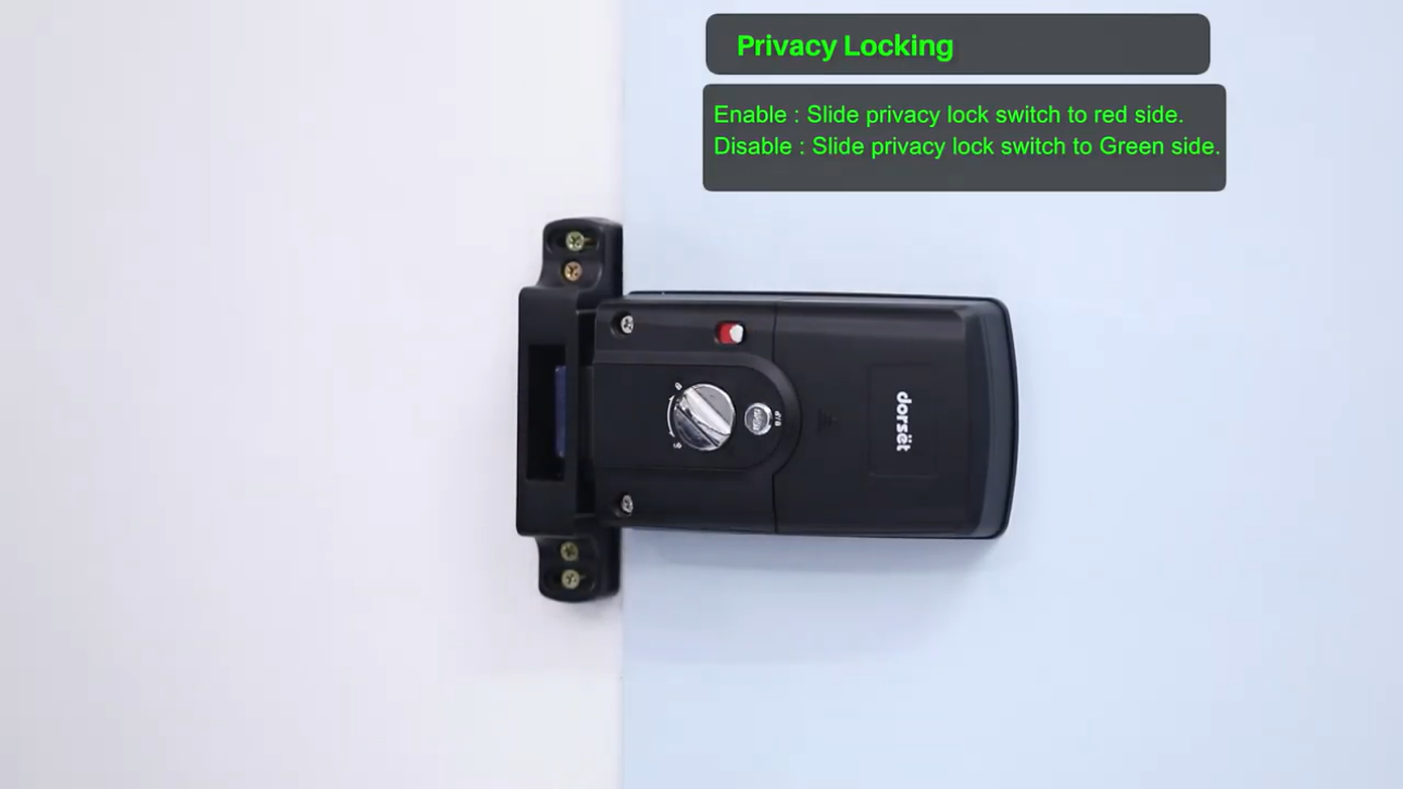 Dorset Lock - Privacy Locking