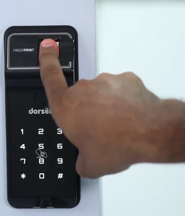 Dorset Rim Digital Lock - Fingerprint Access