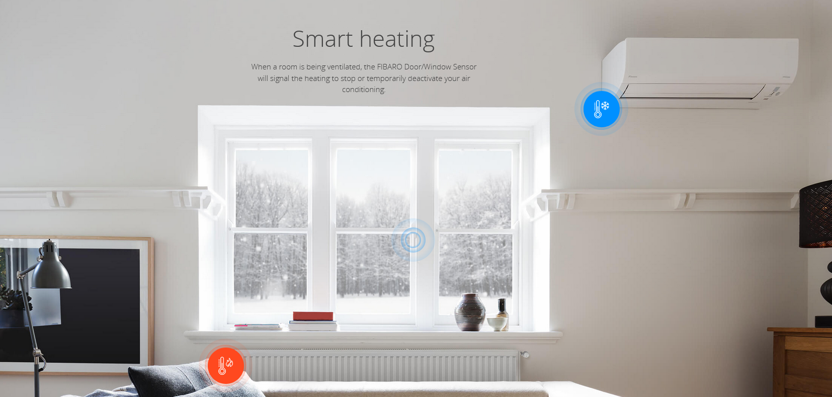 Fibaro Door Window Sensor - Temperature Sensor