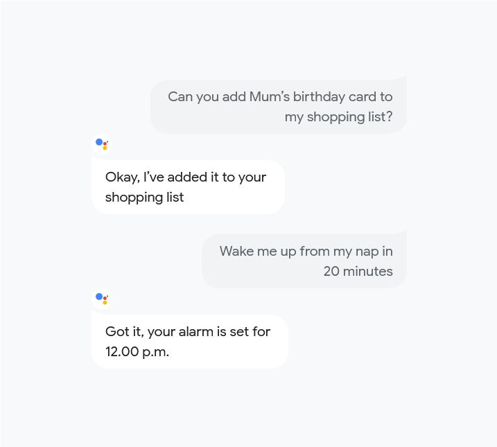 Google Home - Reminders