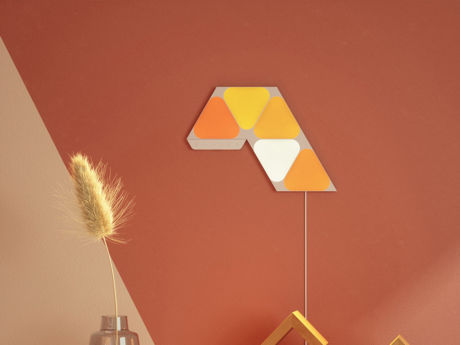 Nanoleaf Shapes | Mini Triangle Starter Kit