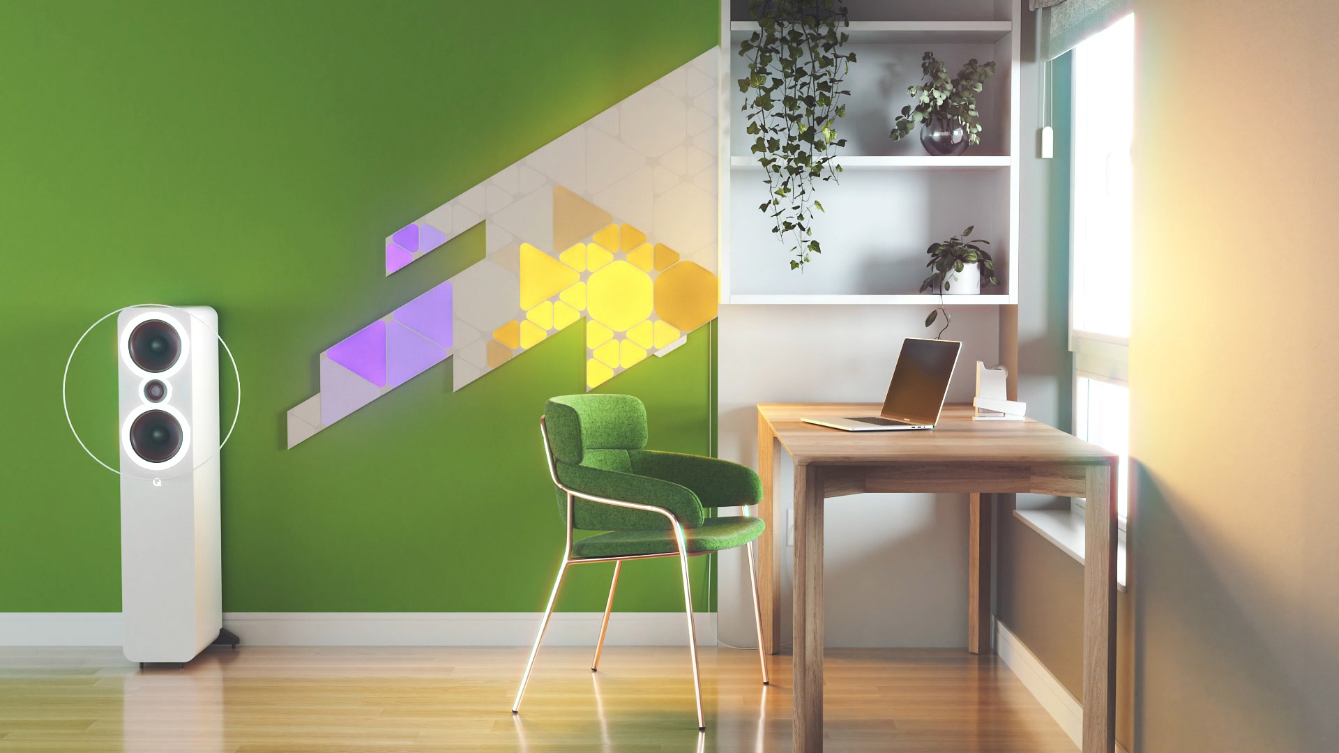 Nanoleaf Shapes - Music Sync