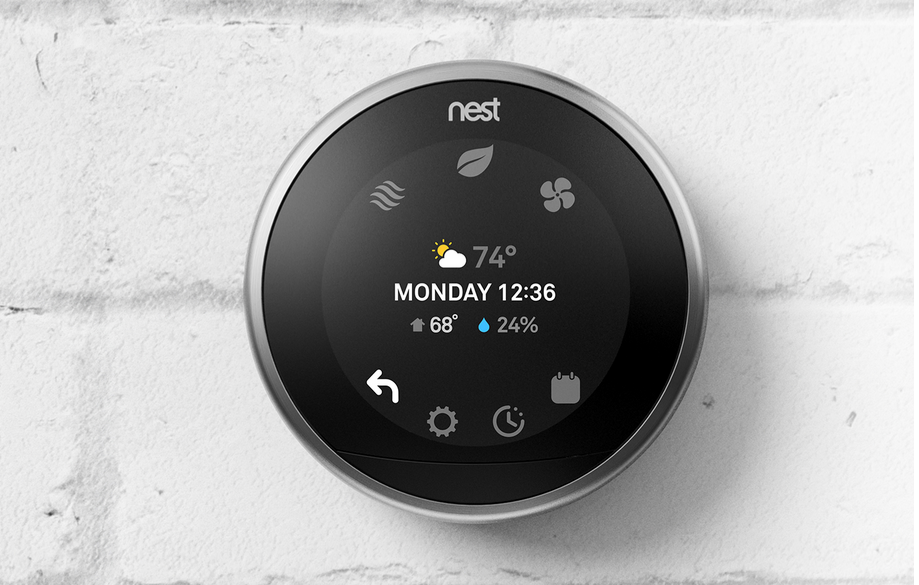 Nest Learning Thermostat - Sleek Design
