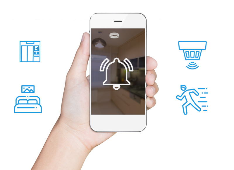 OneTouch Video Door Phone - Multizone Alarm Panel