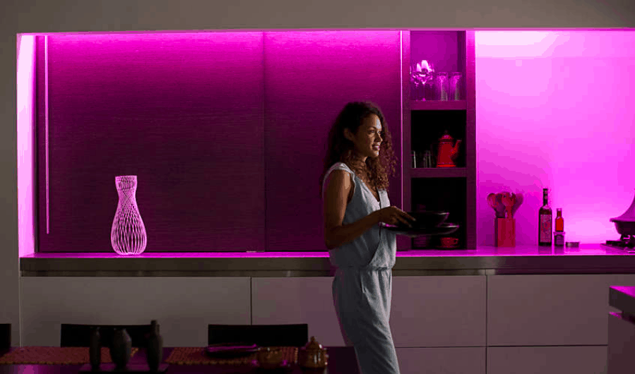 Philips Hue White and Colour Ambiance GU10 Starter Kit