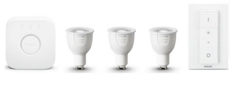 Philips Hue White and Colour Ambiance GU10 Starter Kit - UK