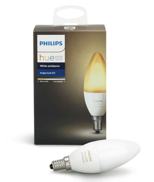 Philips Hue White Ambiance Single Bulb - E14