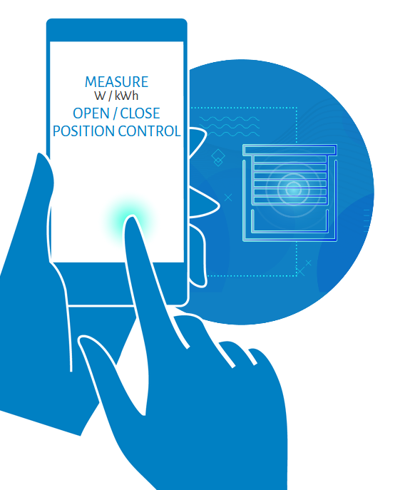 Qubino Flush Shutter - Power Monitoring