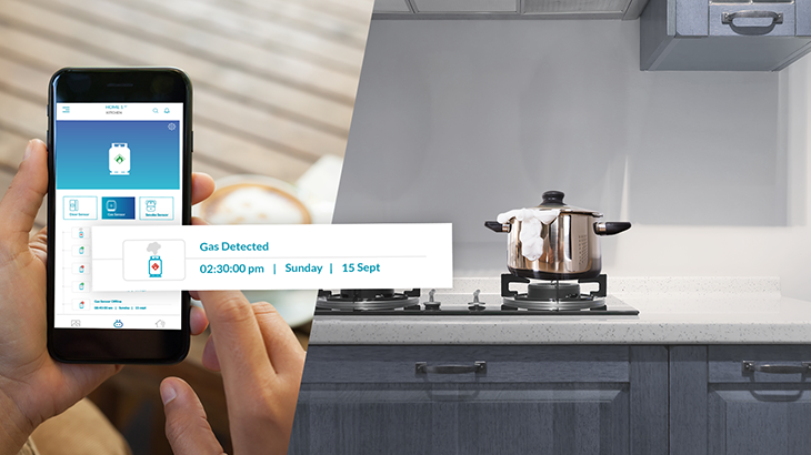 Qubo Gas Leakage Sensor - Smart Alerts