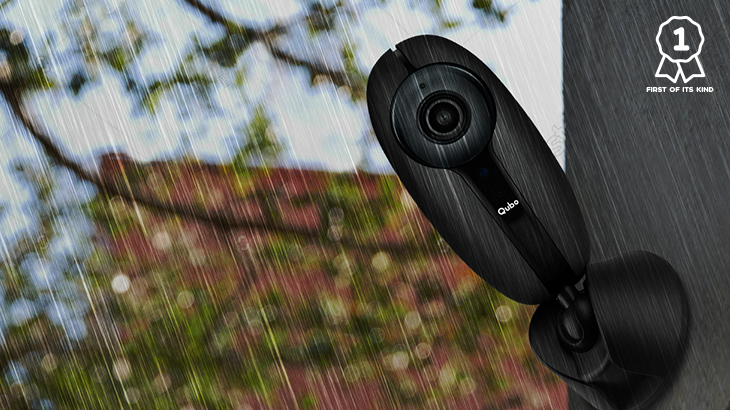 Qubo Home Security Camera - Weather Resistant