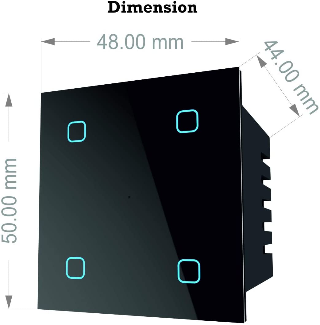 SmartLife Four Modular Wi-Fi Touch Switch