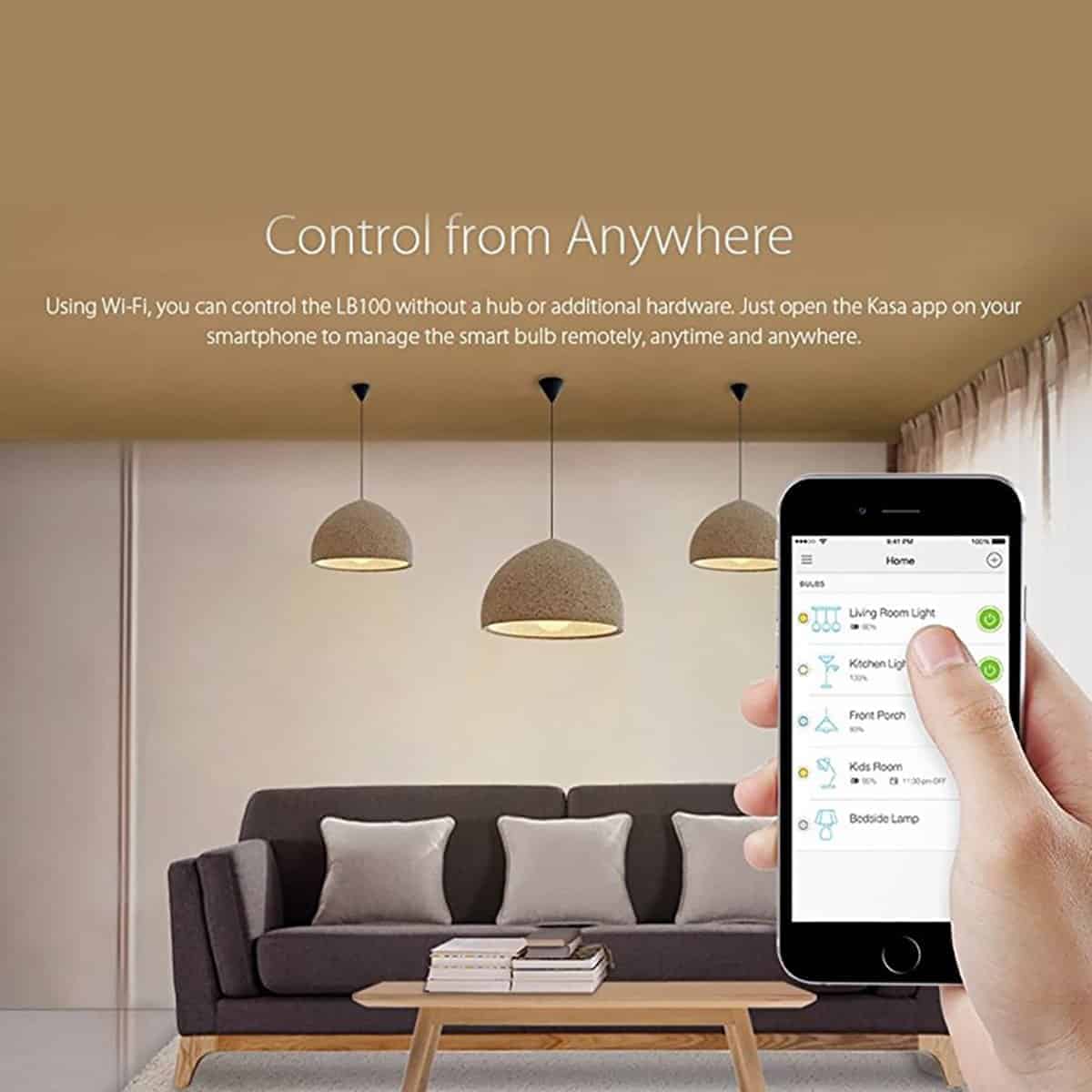 TP-Link LED Bulb - Control From Anywhere