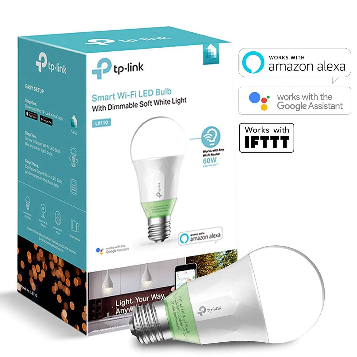 TP-Link Smart Wi-Fi LED Bulb LB110