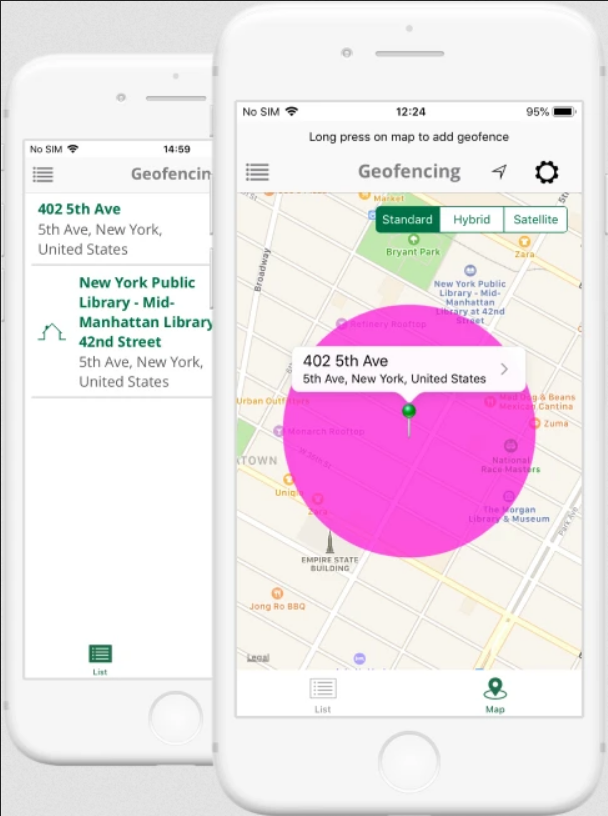 Vera Plus - Geofencing