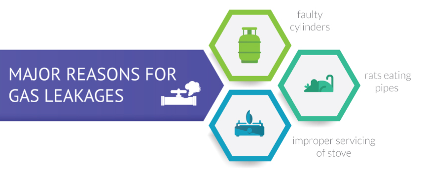 Zemote Gas Leak Detector - Gas Leak Causes