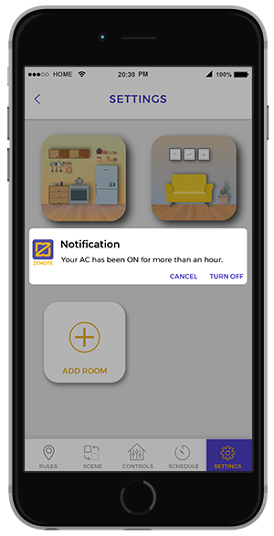 Zemote Power Module - Instant alerts