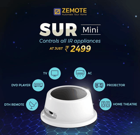 Zemote Smart Universal Remote - Mini