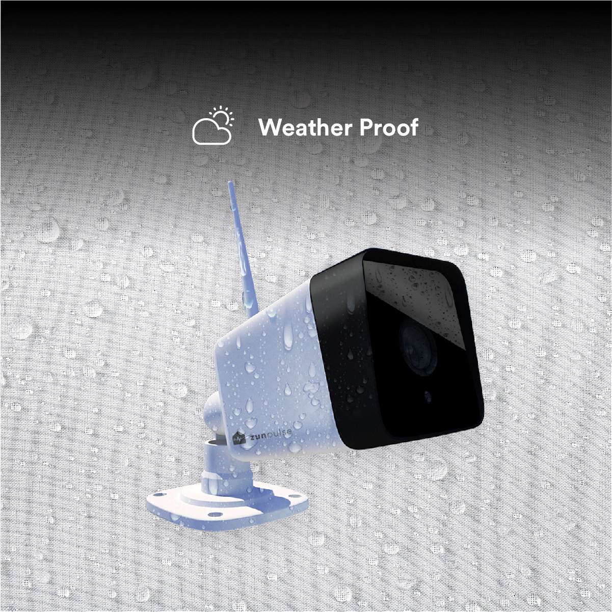 ZunPulse Security Camera - Weather resistant